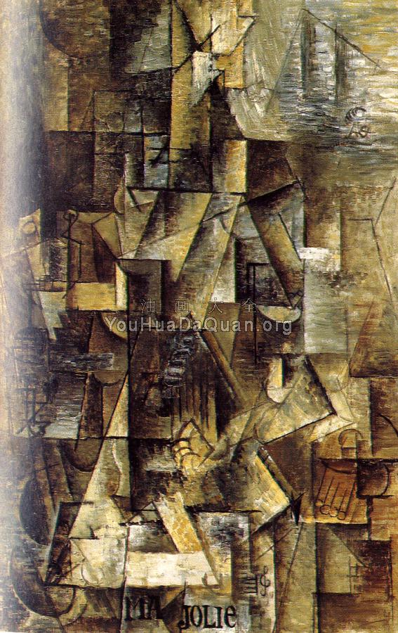 弹吉他的女人 - 巴勃罗·毕加索